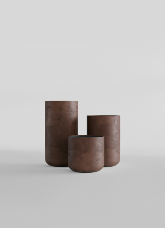 Кашпо CONCRETIKA TOPPER COFFEE D40H60