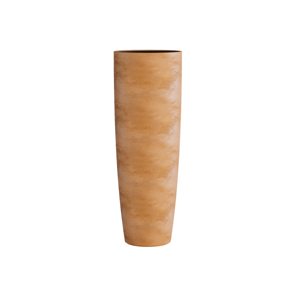 Кашпо CONCRETIKA CONUS CLASSIC CLAY D60H170