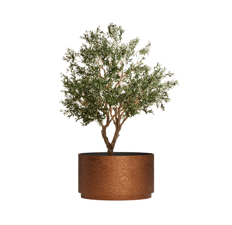 Кашпо CONCRETIKA CYLINDER XL RICH COOPER D70H45