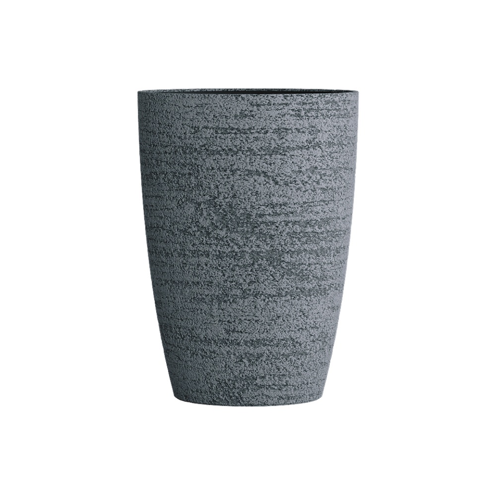 Кашпо CONCRETIKA CONUS EROSIA GREY D41H57