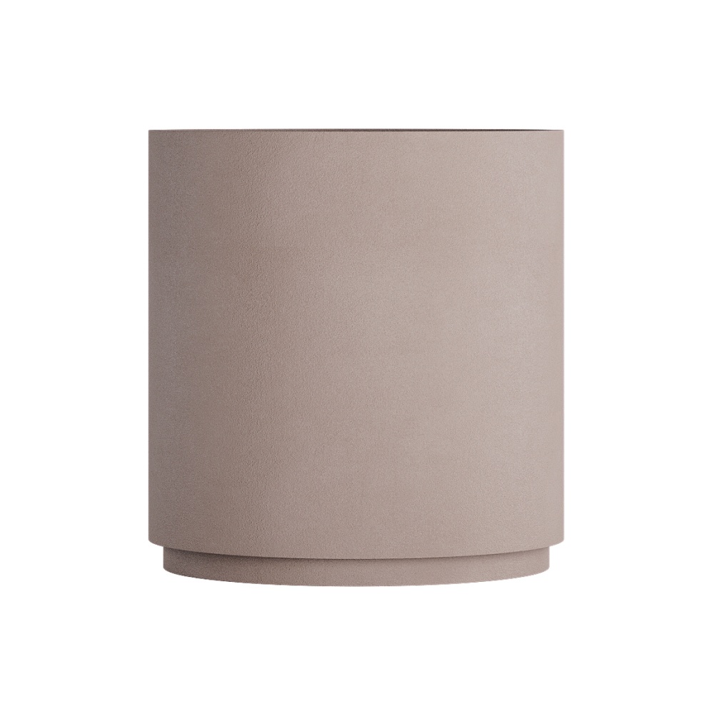 Кашпо CONCRETIKA CYLINDER XL COCOA D80H85