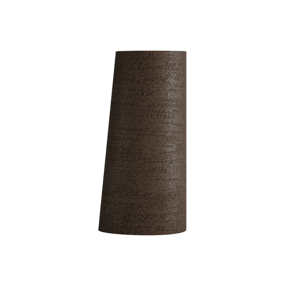 Кашпо CONCRETIKA DUET EROSIA BROWN D41H104