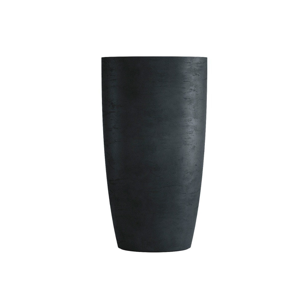 Кашпо CONCRETIKA CONUS ANTHRACITE D50H90