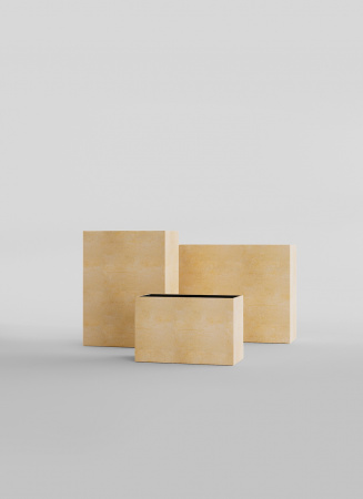Кашпо CONCRETIKA DIVIDER LEMON 60x35x80
