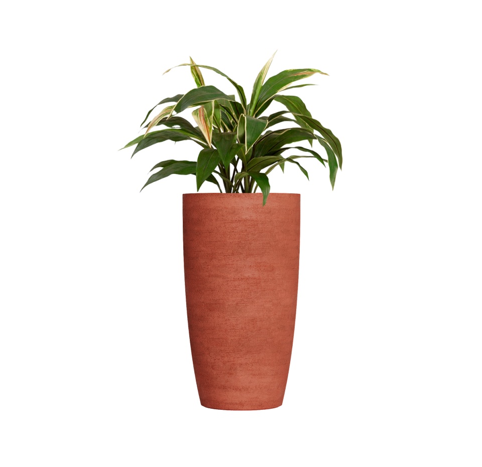 Кашпо CONCRETIKA CONUS CANDY D50H90