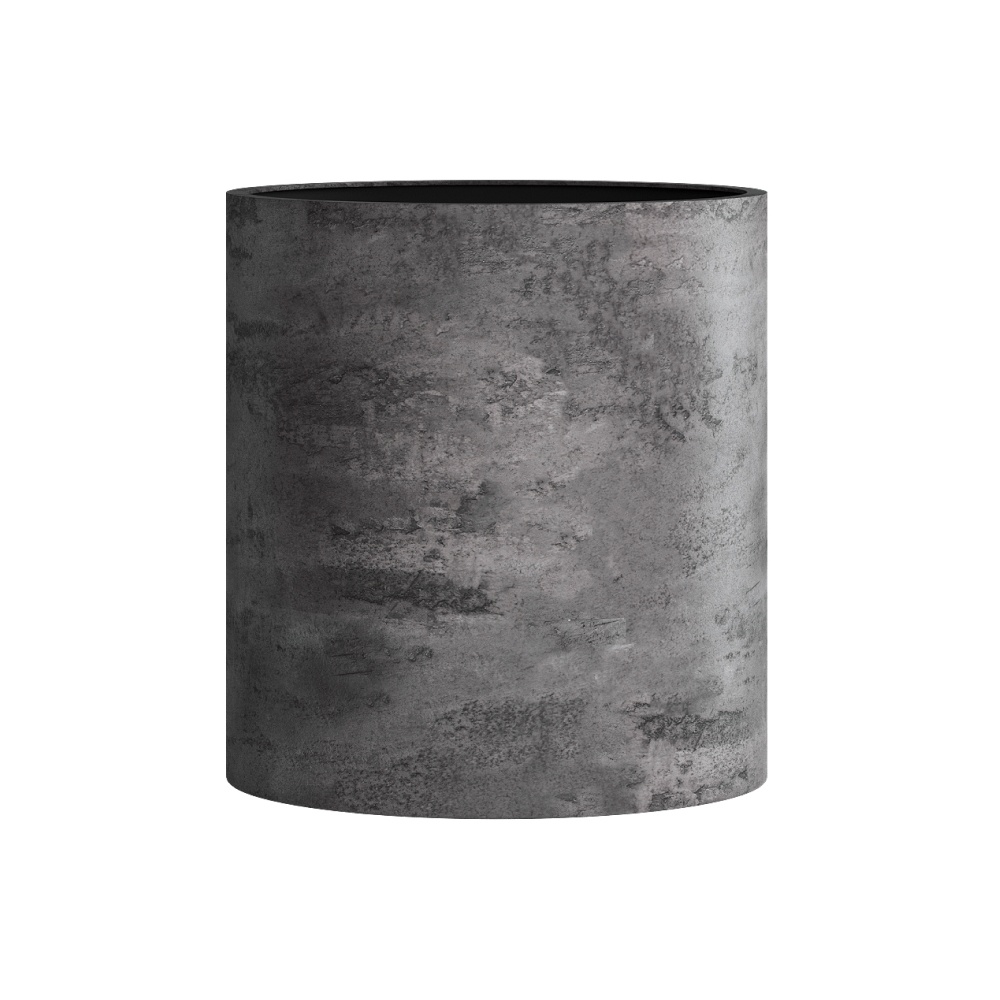 Кашпо CONCRETIKA CYLINDER CONCRETE GREY DARK D60H65