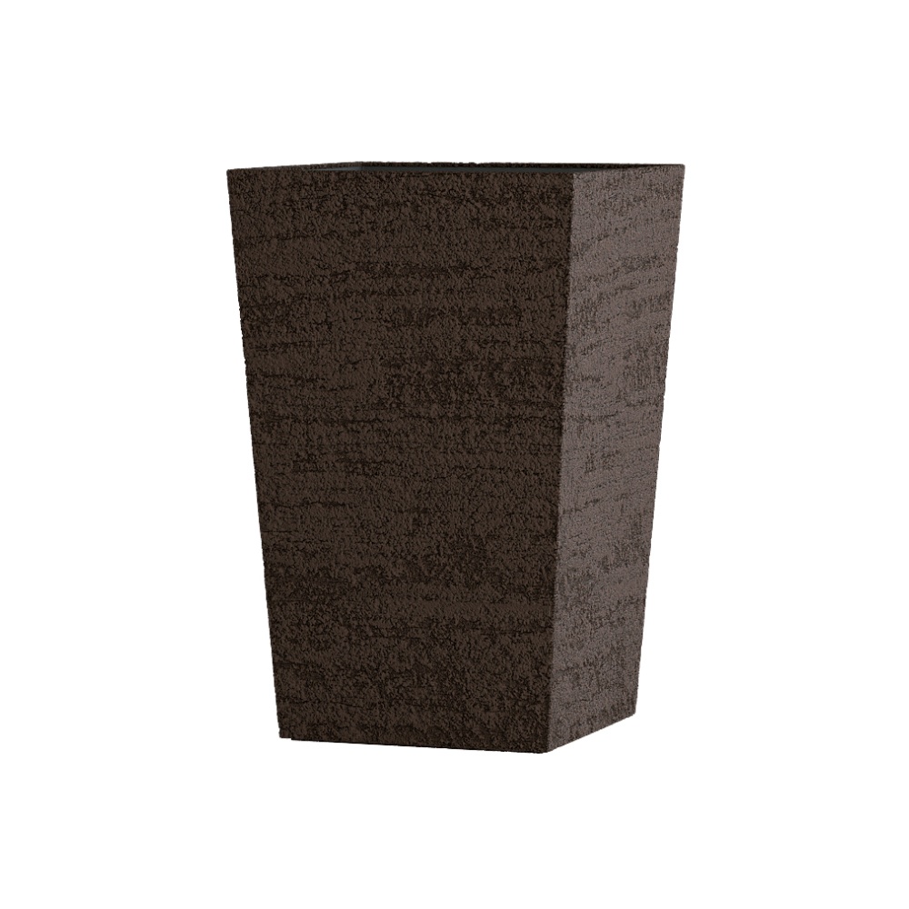 Кашпо CONCRETIKA CONIC EROSIA BROWN 30x30x50