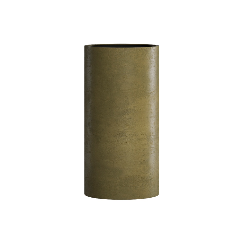 Кашпо CONCRETIKA CYLINDER AVOCADO D40H80