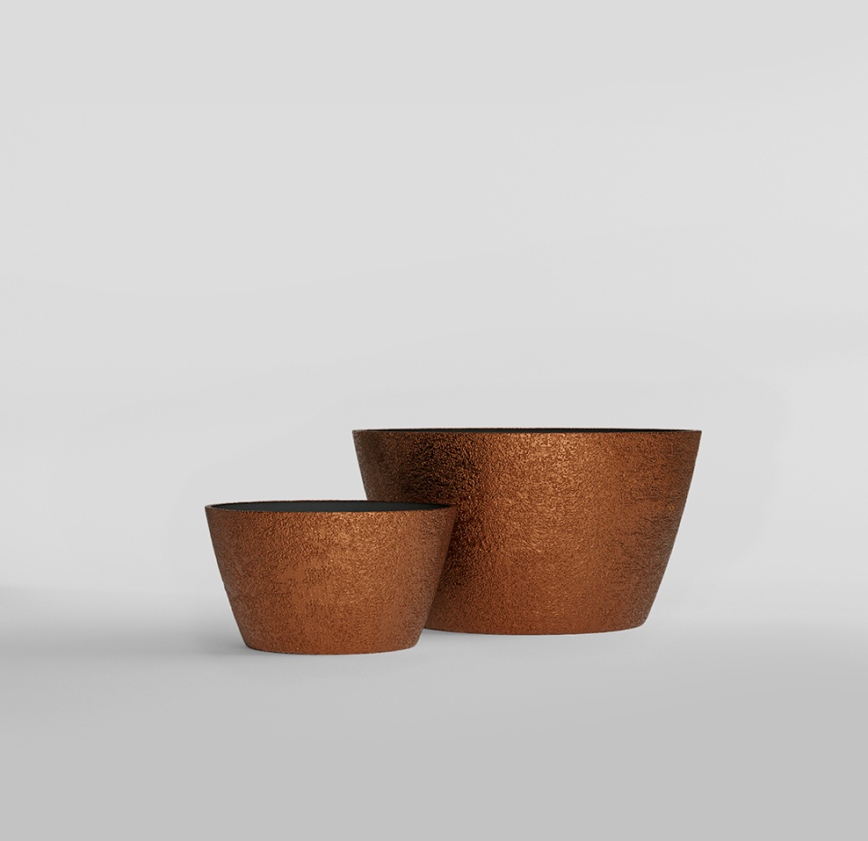 Кашпо CONCRETIKA BOWL RICH COOPER D65H36