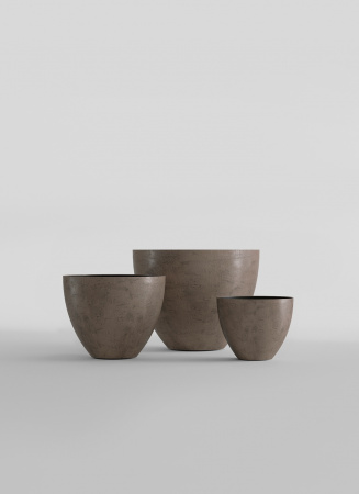 Кашпо CONCRETIKA UPON SMOKEY GREY D85H75