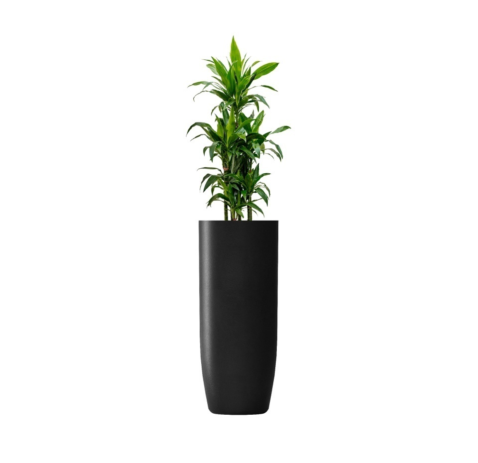 Кашпо CONCRETIKA YAR NERO D46H110