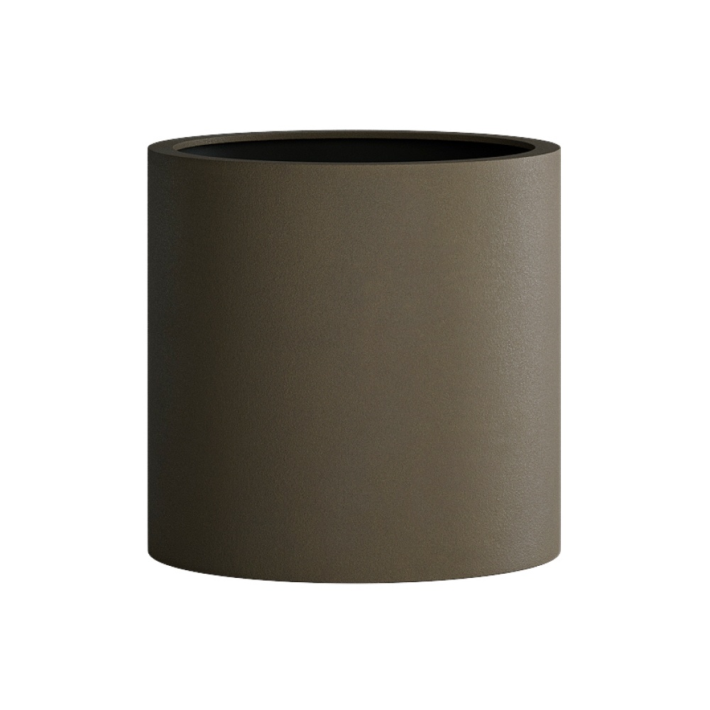 Кашпо CONCRETIKA CYLINDER OLIVE D45H45