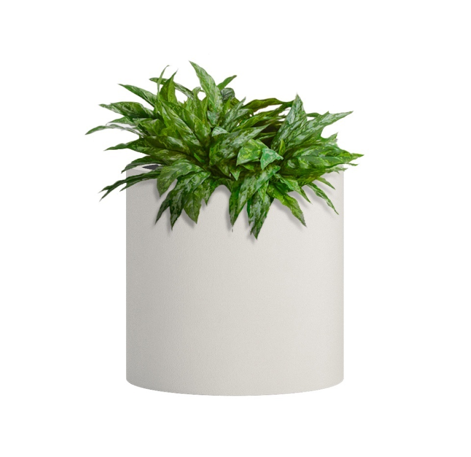 Кашпо CONCRETIKA CYLINDER SANTORINI D25H25