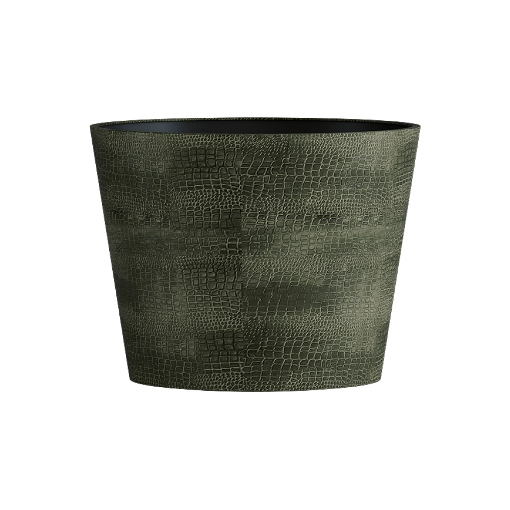 Кашпо CONCRETIKA CRATER CAYMAN GREEN D60H50