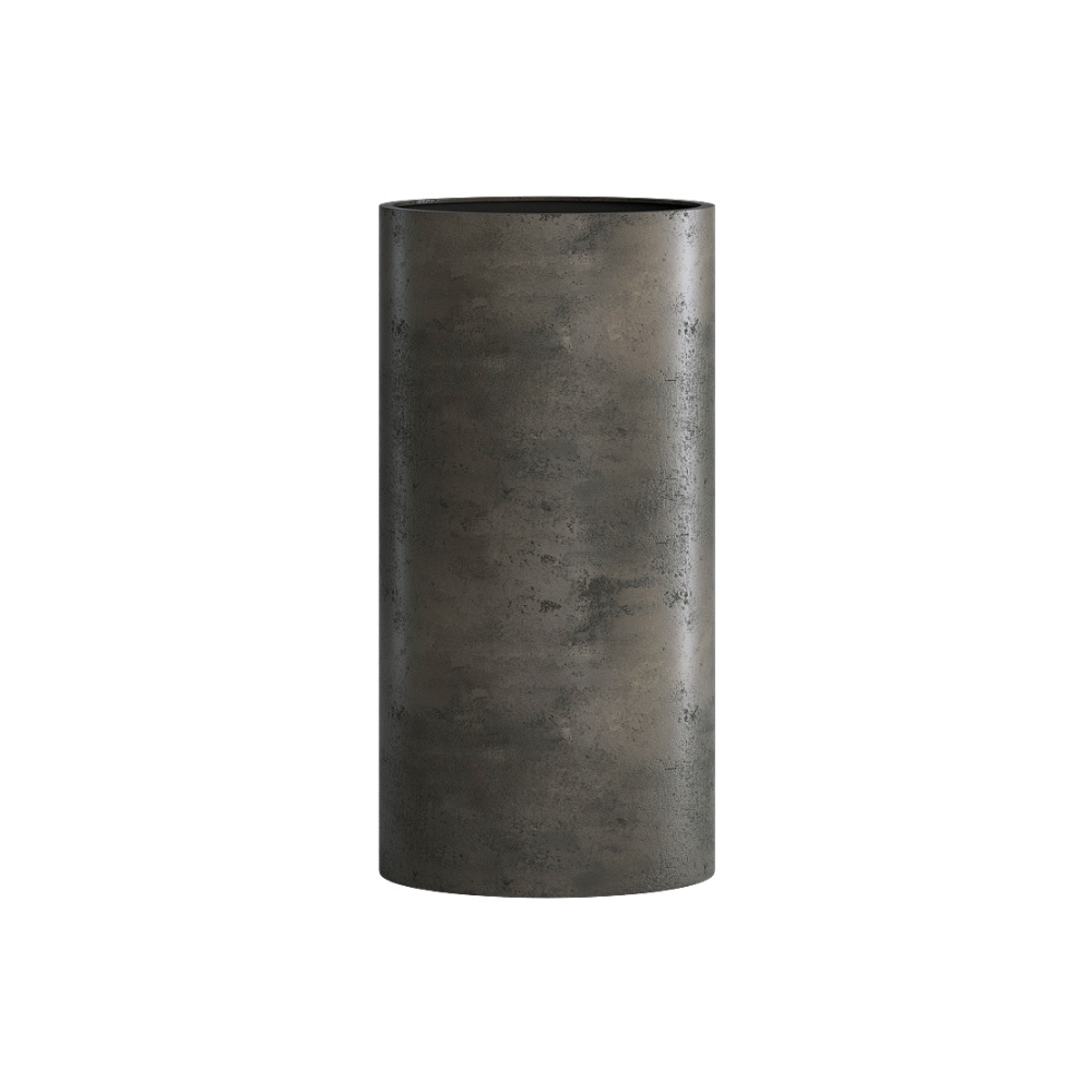 Кашпо CONCRETIKA CYLINDER BREZENT GREY D40H80