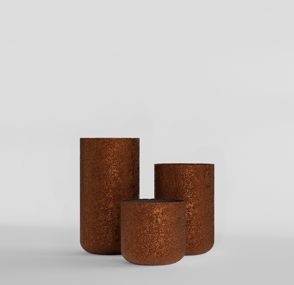 Кашпо CONCRETIKA TOPPER RICH COOPER D40H40
