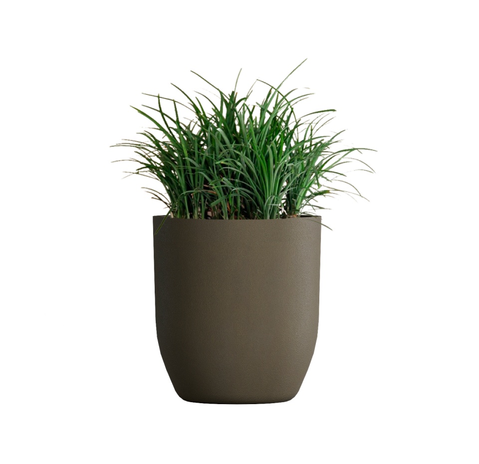 Кашпо CONCRETIKA YAR OLIVE D40H44