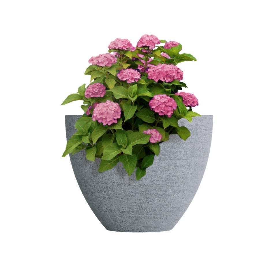 Кашпо CONCRETIKA UPON EROSIA WHITE D55H45