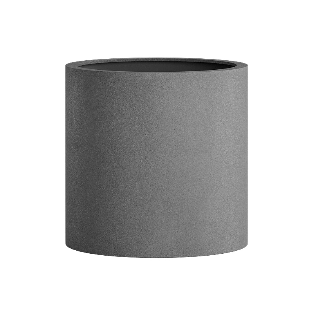 Кашпо CONCRETIKA CYLINDER LONDON GREY D25H25