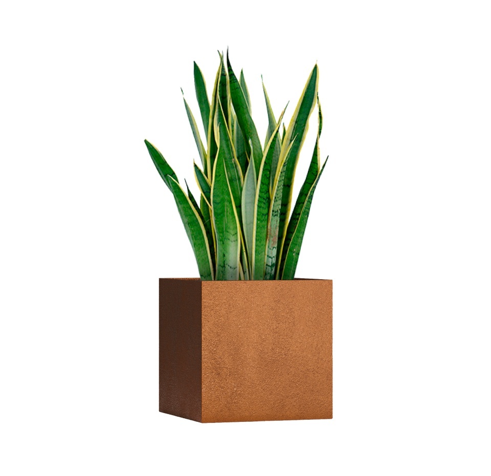 Кашпо CONCRETIKA CUBE RICH COOPER 40x40x40