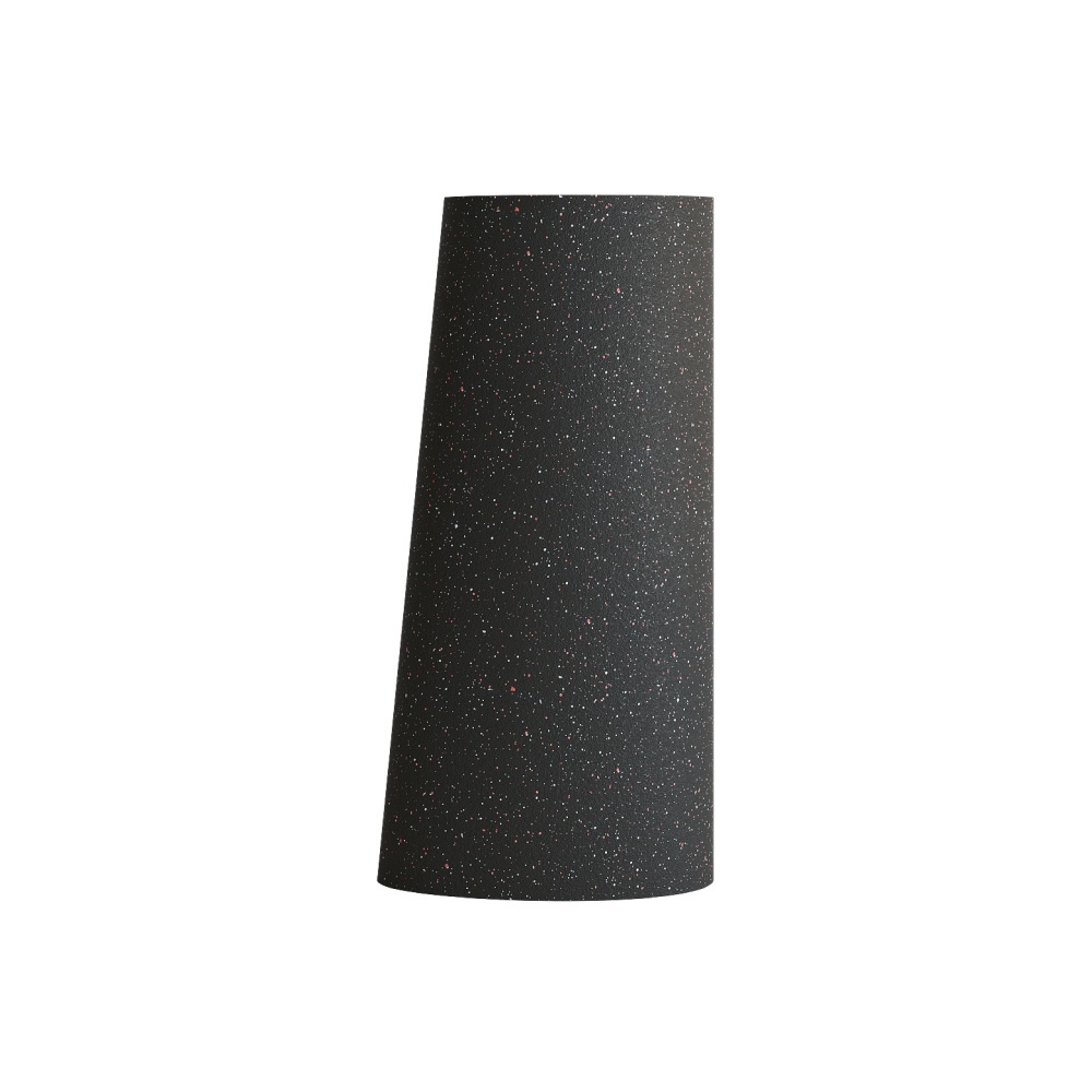 Кашпо CONCRETIKA DUET EGG BLACK D41H104