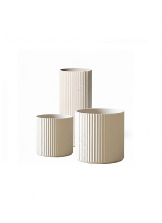 Кашпо CONCRETIKA RIFLOU DUNE R D30H60