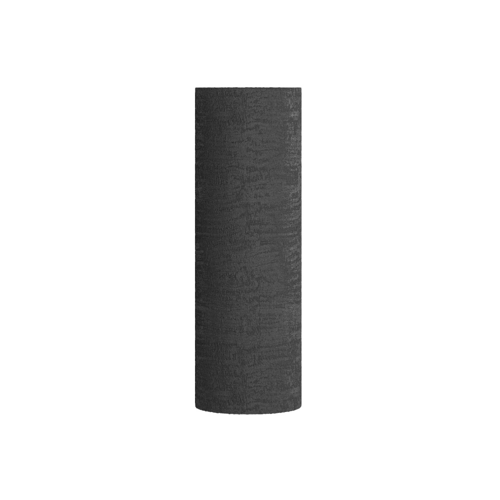 Кашпо CONCRETIKA CYLINDER EROSIA BLACK D30H90