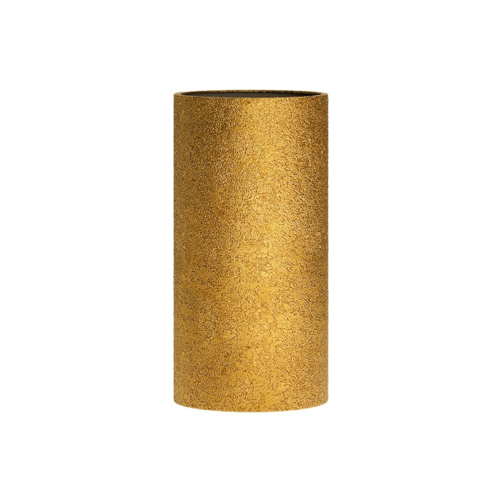 Кашпо CONCRETIKA CYLINDER RICH GOLD D30H60