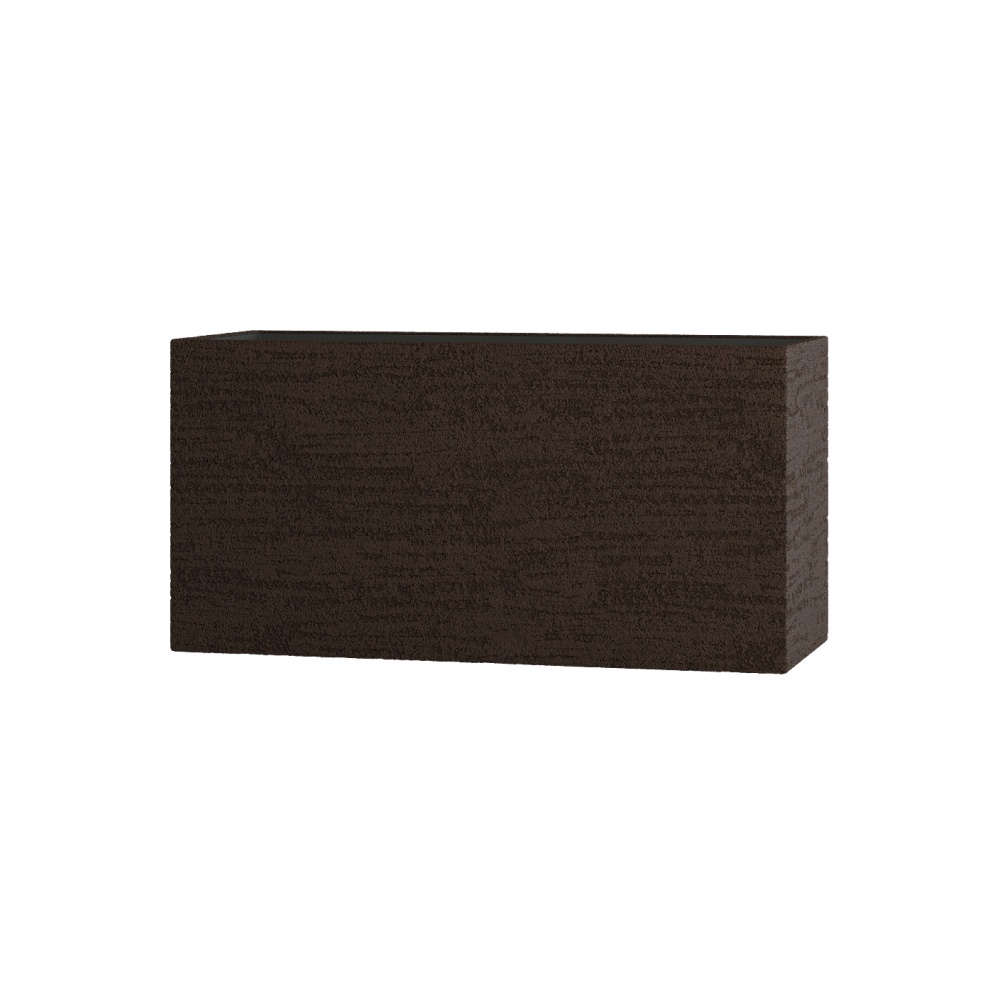 Кашпо CONCRETIKA DIVIDER EROSIA BROWN 100x40x50