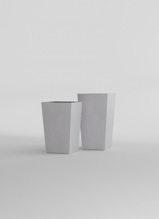 Кашпо CONCRETIKA CONIC SHALE 30x30x50