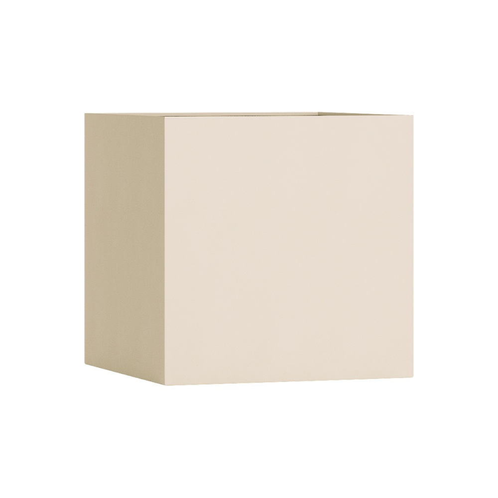 Кашпо CONCRETIKA CUBE SAHARA 90x90x90