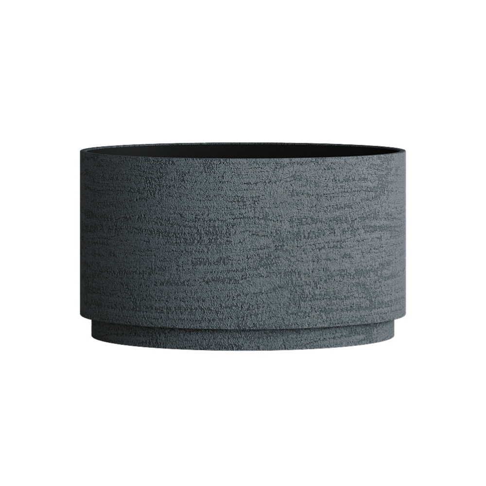 Кашпо CONCRETIKA CYLINDER XL EROSIA GREY D70H45