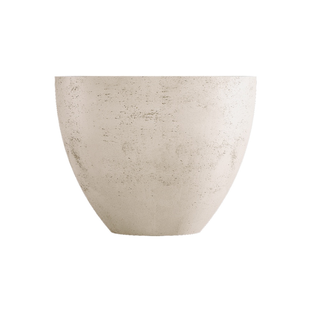 Кашпо CONCRETIKA UPON CONCRETE WHITE D55H45