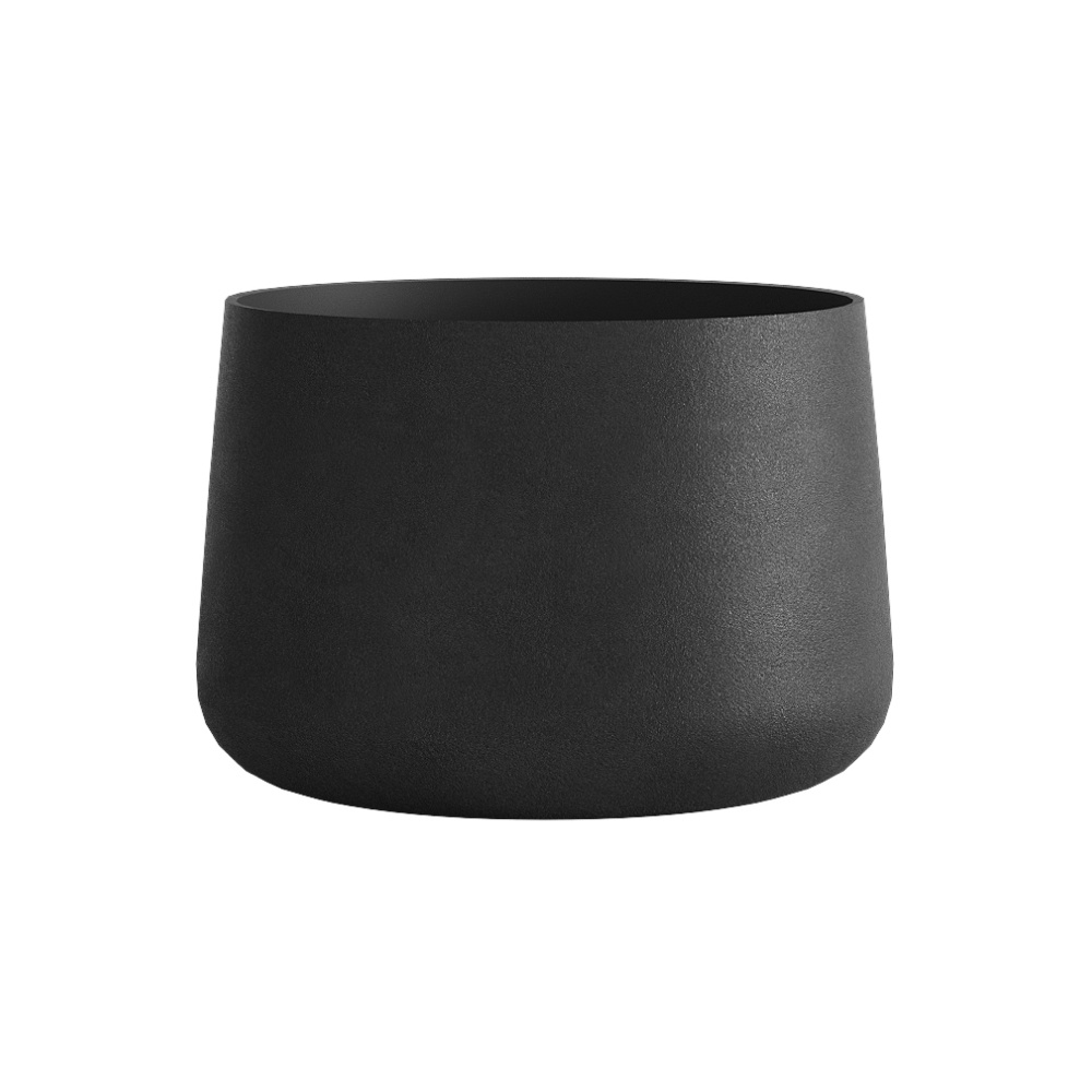 Кашпо CONCRETIKA CONE NERO D60H42