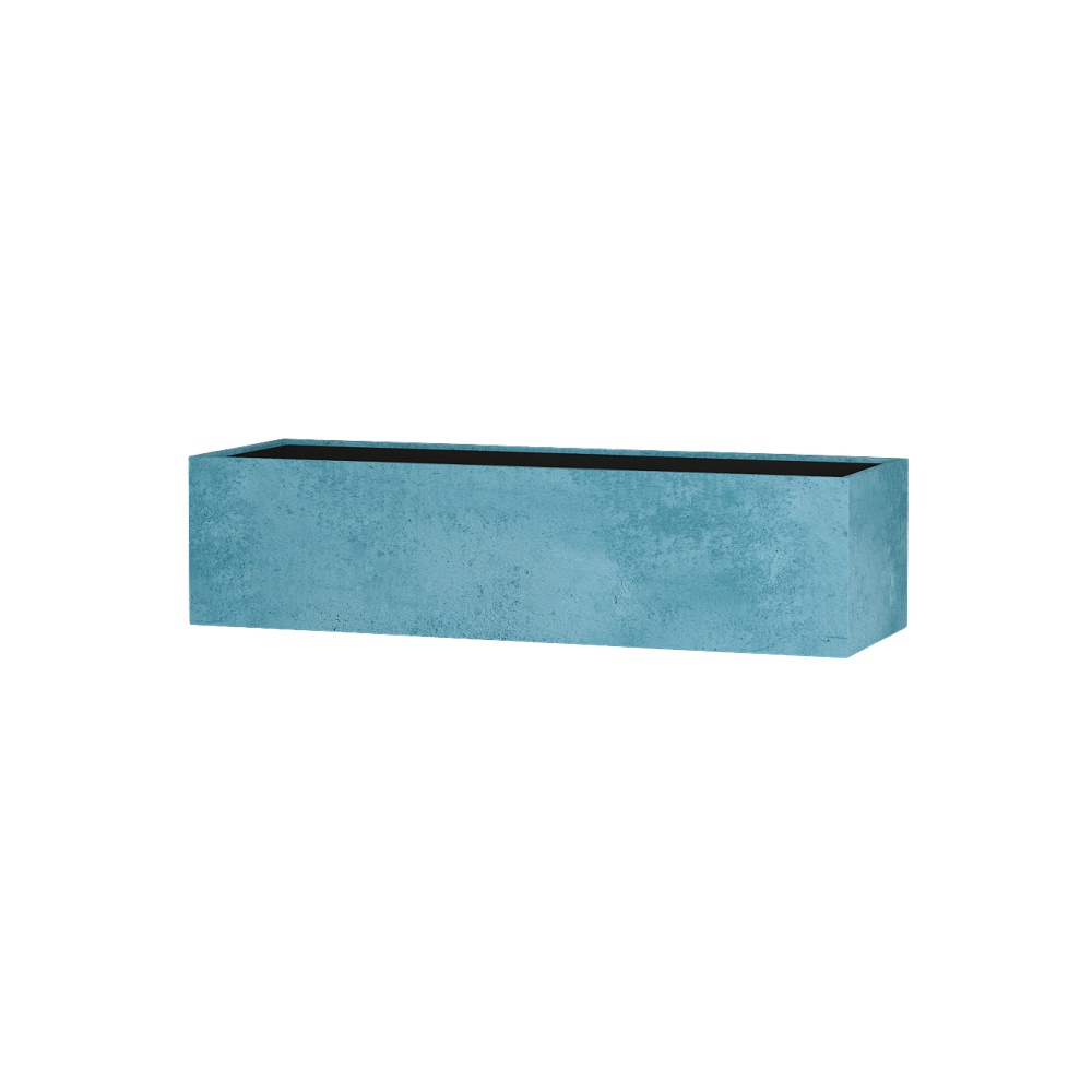 Кашпо CONCRETIKA BALCONY BLUE SKY 60x20x15