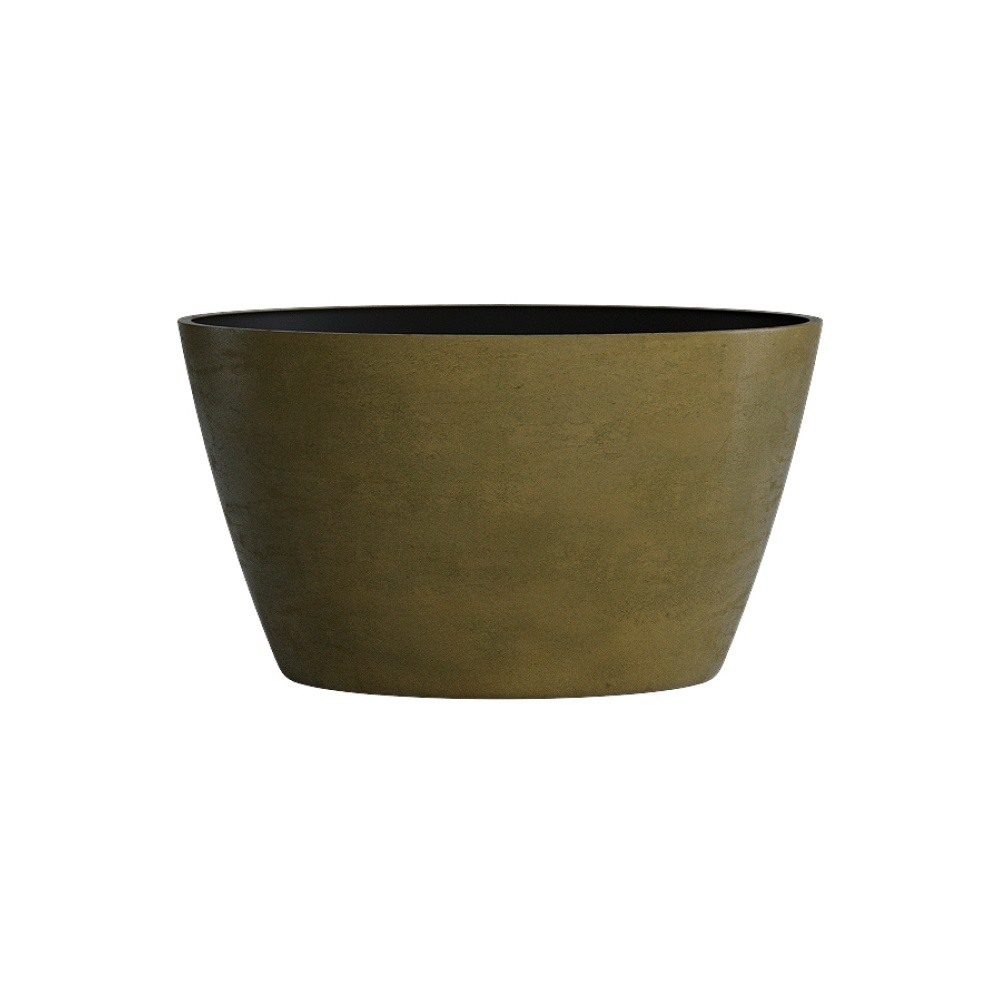 Кашпо CONCRETIKA BOWL AVOCADO D65H36