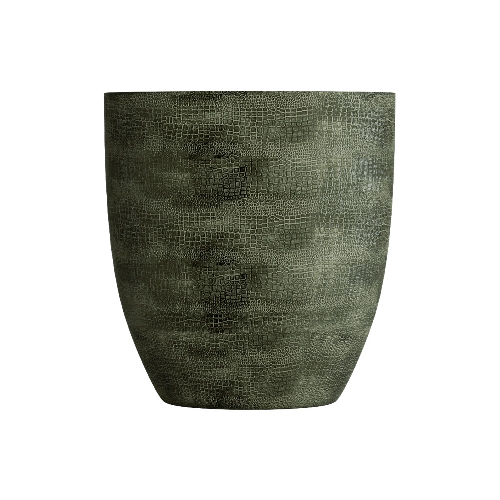 Кашпо CONCRETIKA VASE 3 CAYMAN GREEN D30H32