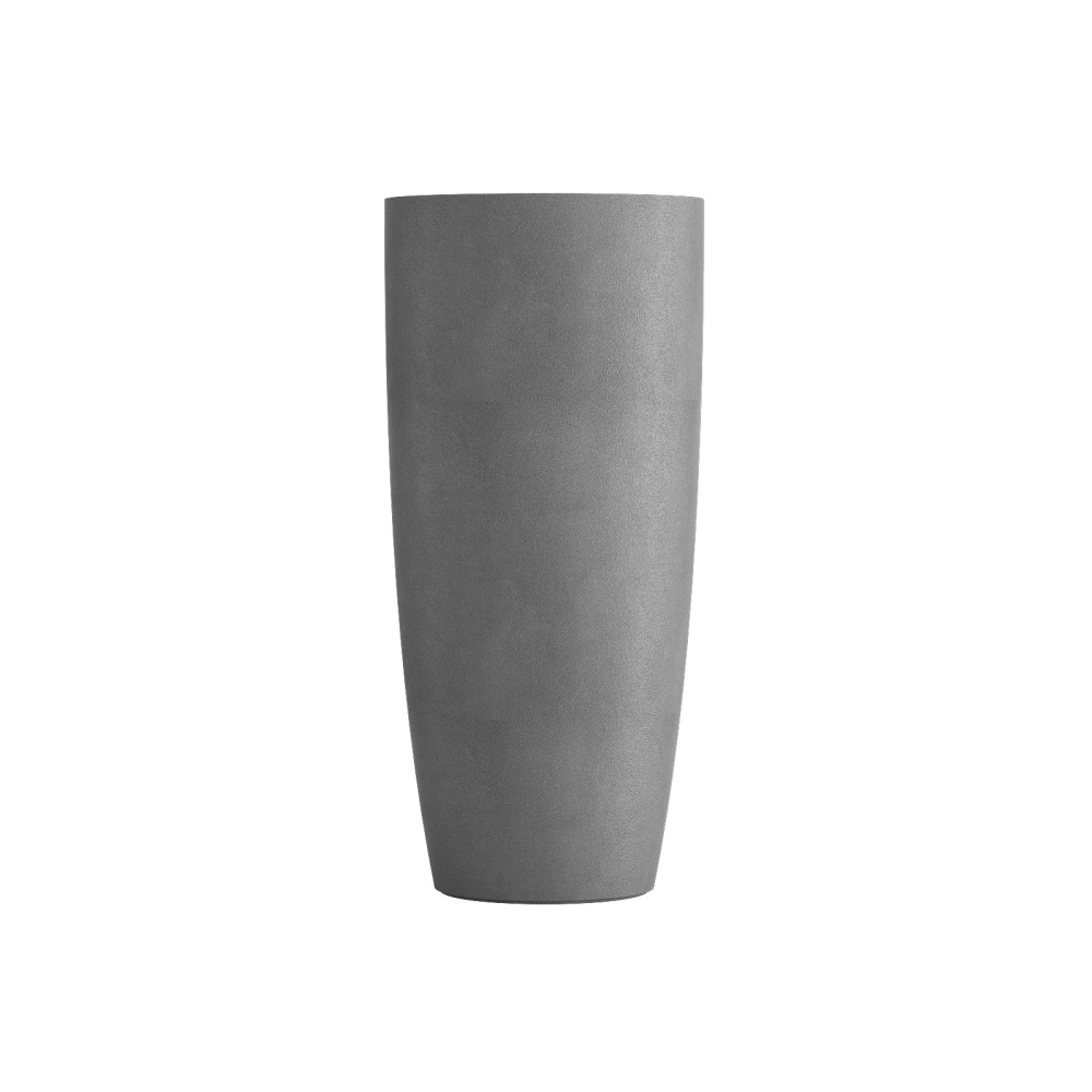 Кашпо CONCRETIKA CONUS LONDON GREY D60H130