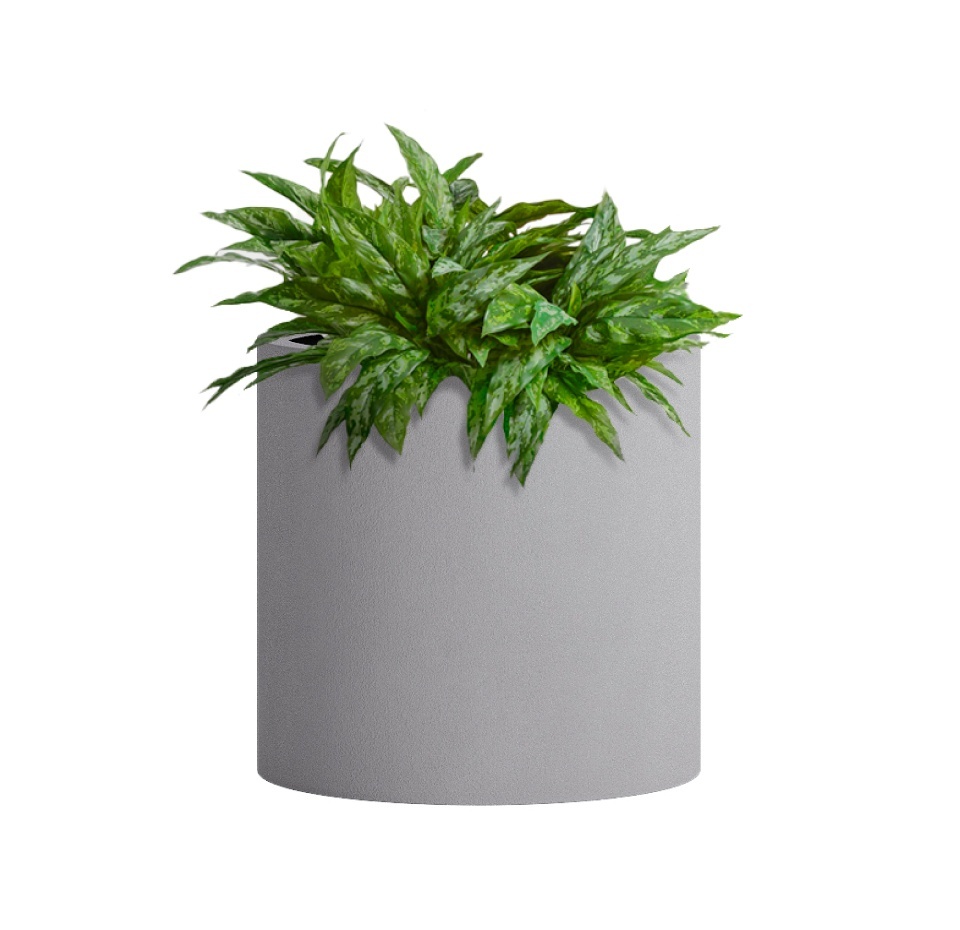 Кашпо CONCRETIKA CYLINDER SHALE D25H25