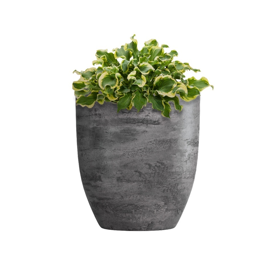 Кашпо CONCRETIKA VASE 3 CONCRETE GREY DARK D40H45