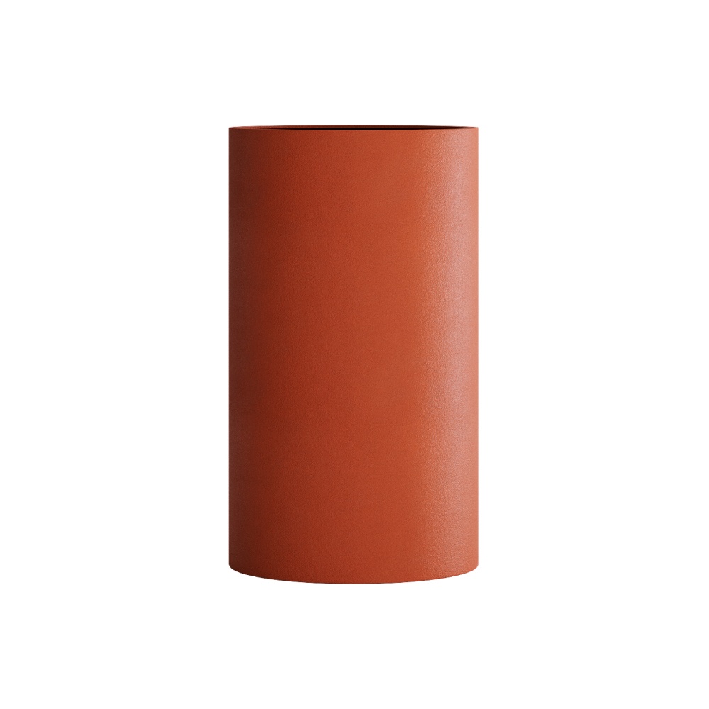 Кашпо CONCRETIKA CYLINDER TERRACOTTA D45H80