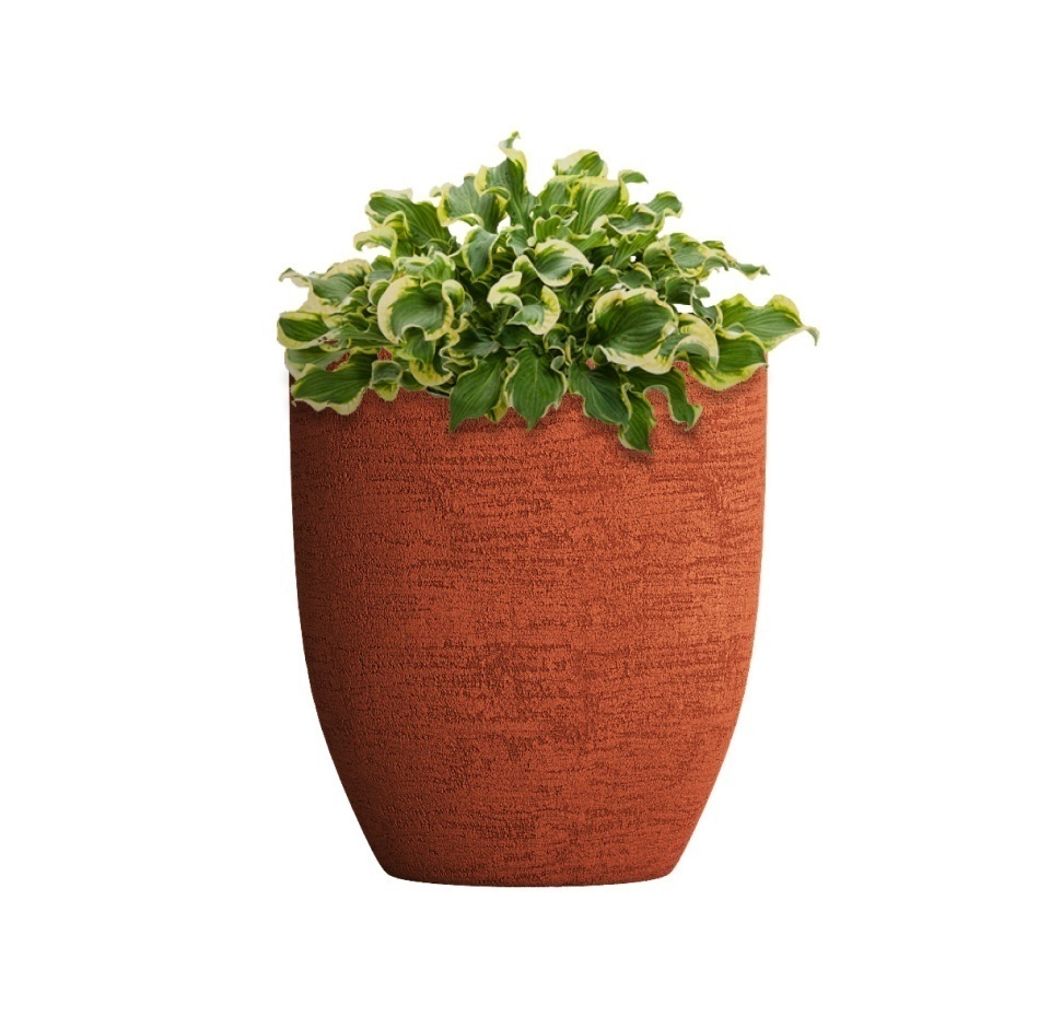 Кашпо CONCRETIKA VASE 3 EROSIA CORAL D40H45
