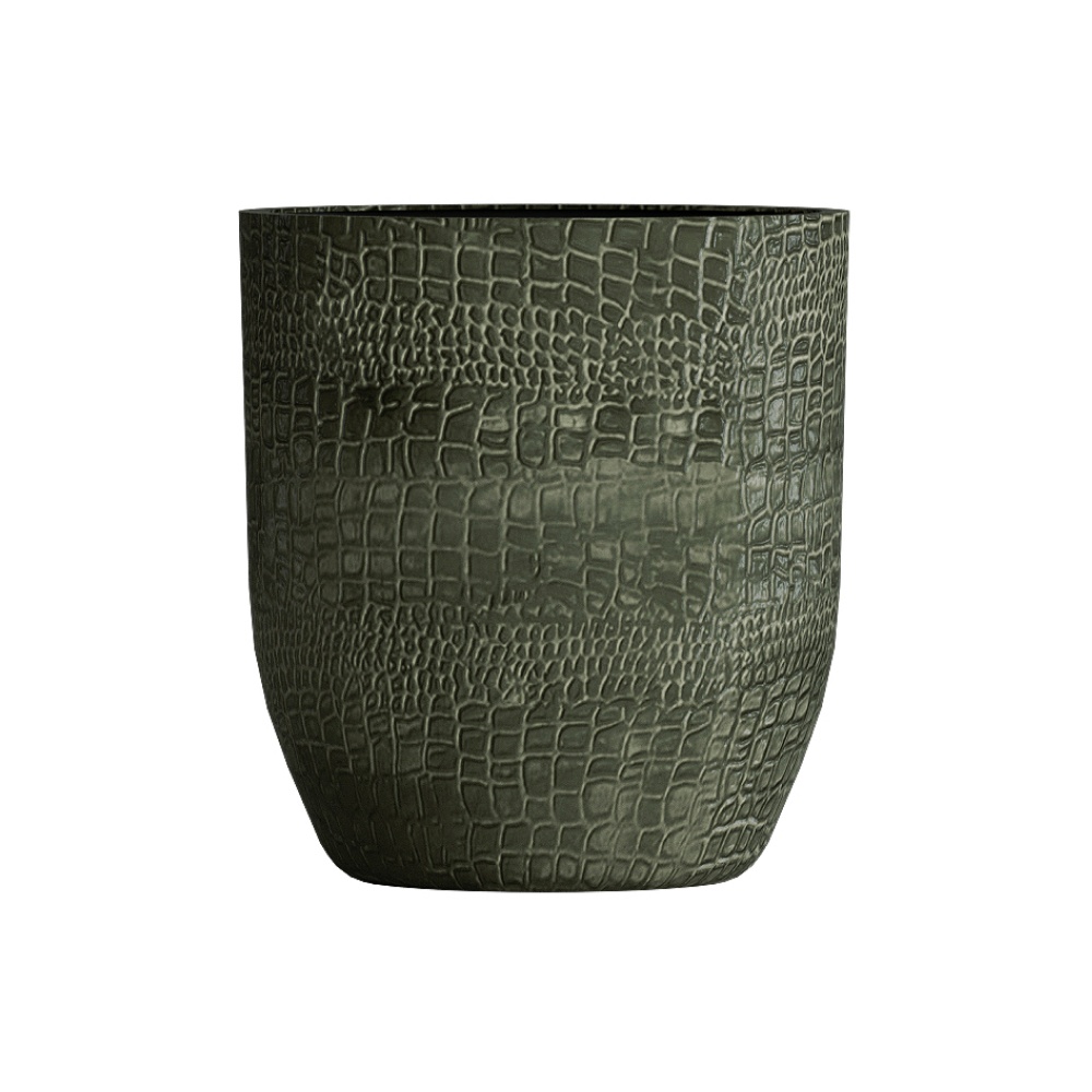 Кашпо CONCRETIKA YAR CAYMAN GREEN D40H44