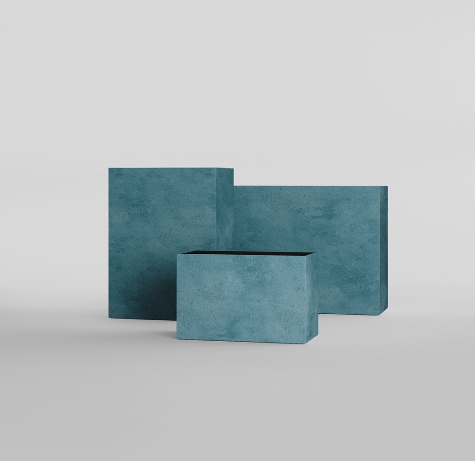 Кашпо CONCRETIKA DIVIDER MURENA 100x40x50