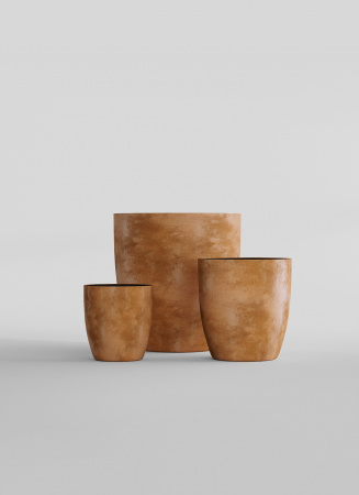 Кашпо CONCRETIKA VASE 3 CLASSIC CLAY D90H95