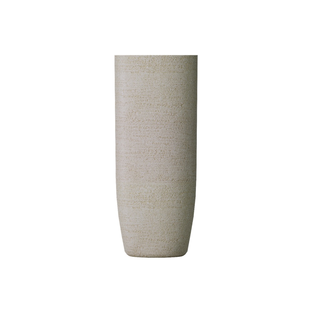 Кашпо CONCRETIKA YAR EROSIA YELLOW D40H87