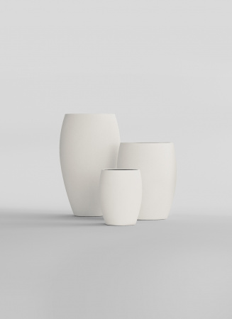 Кашпо CONCRETIKA OVAL SANTORINI D45H66