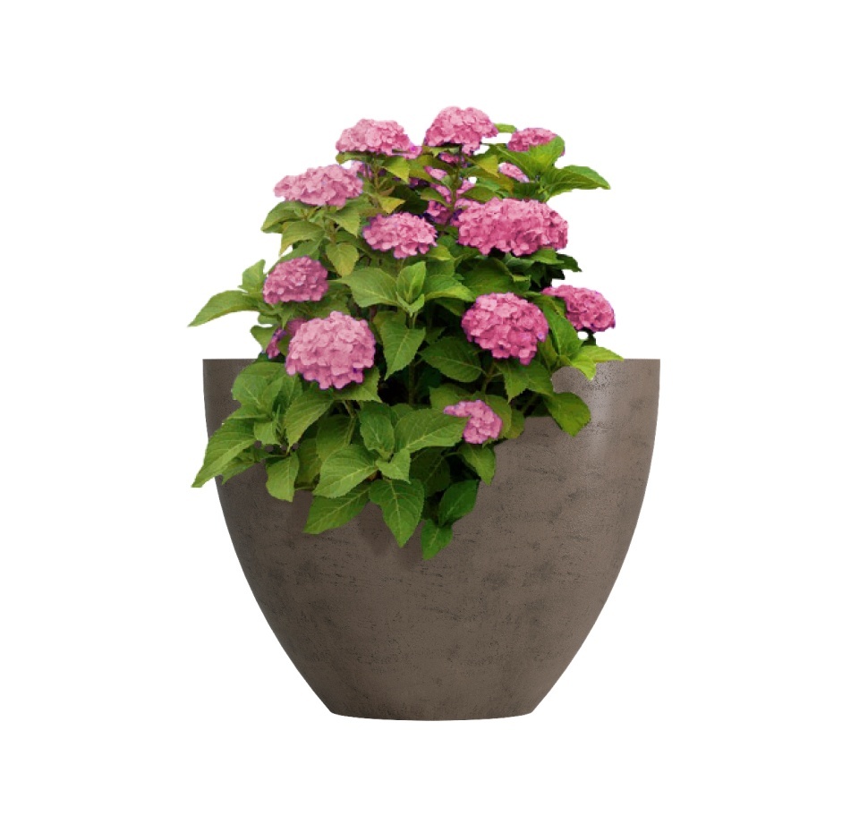 Кашпо CONCRETIKA UPON SMOKEY GREY D55H45
