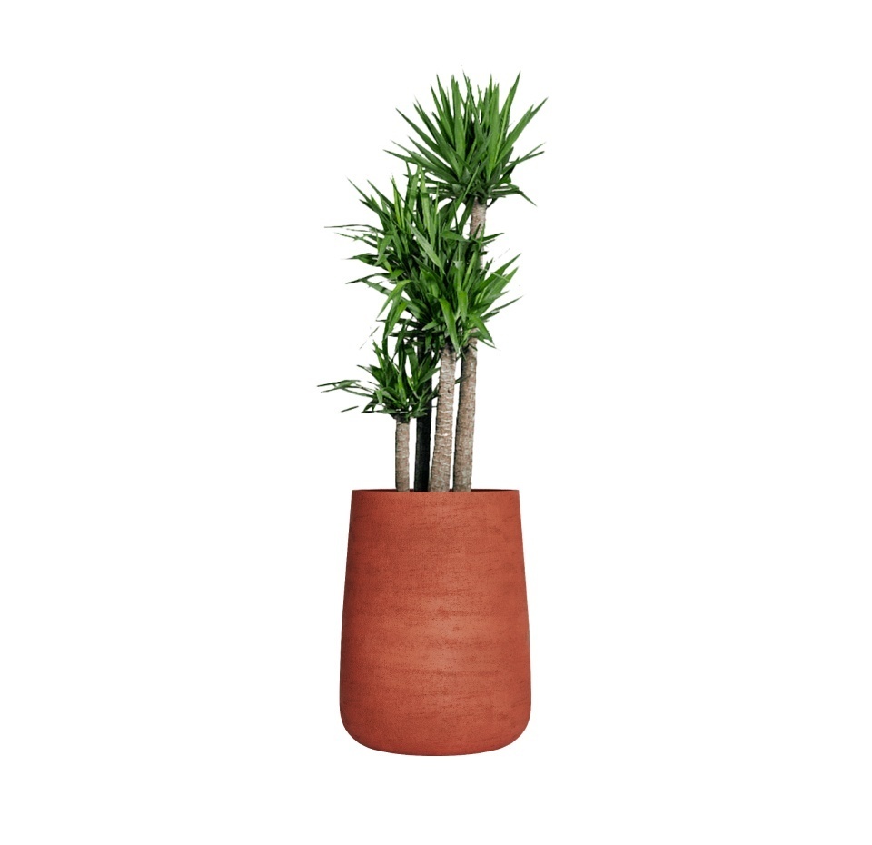 Кашпо CONCRETIKA CONE CANDY D38H60