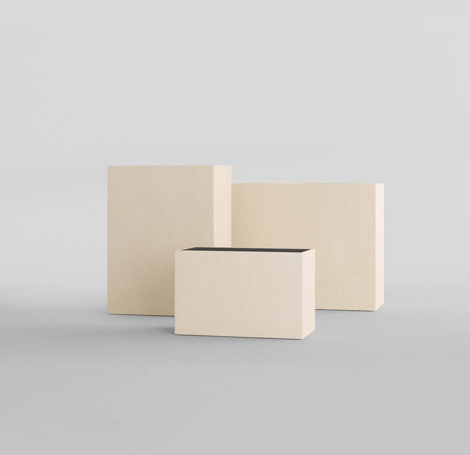 Кашпо CONCRETIKA DIVIDER SAHARA 80x30x50